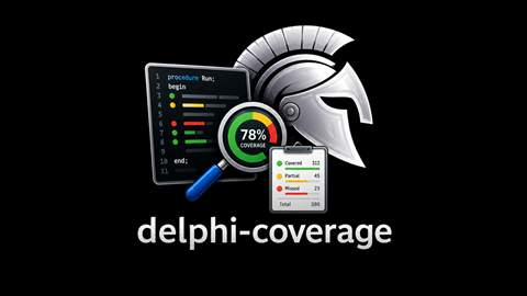 delphi-coverage logo