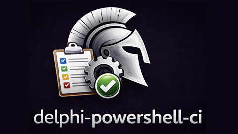delphi-powershell-ci logo